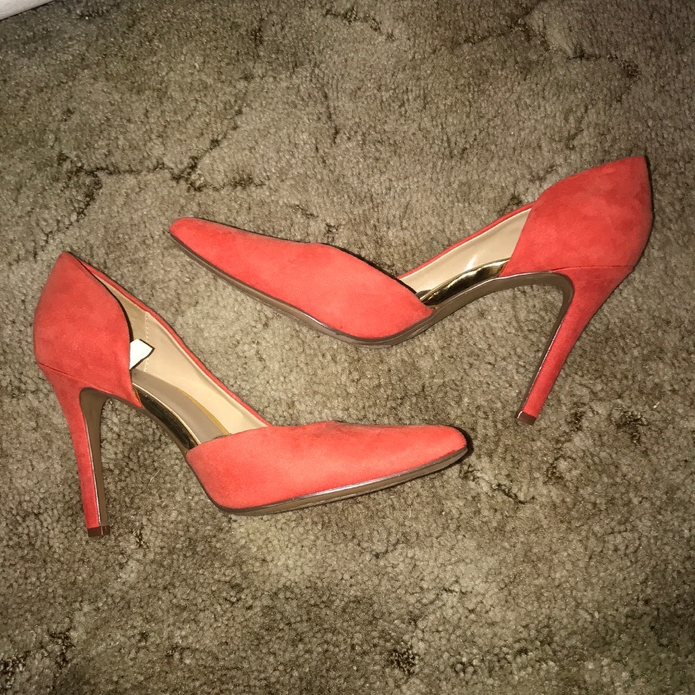 Orange heels